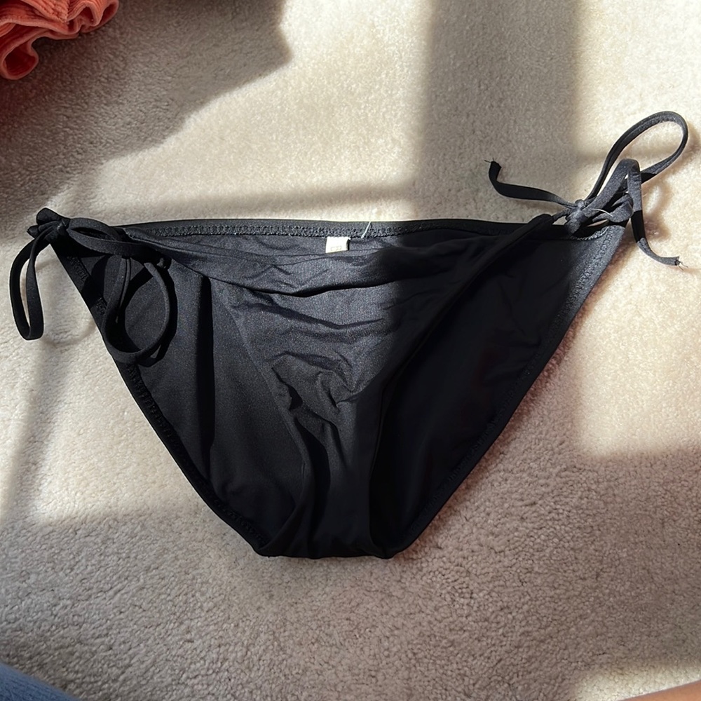 Black bathing suit bottom